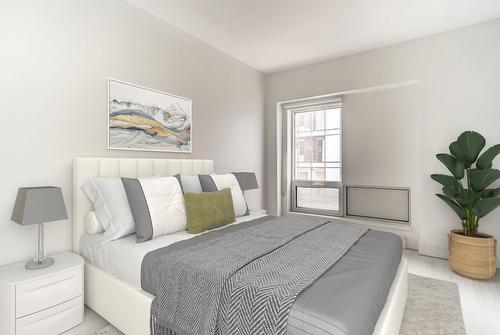 Chambre à coucher - 604-345 Rue De La Gauchetière O., Montréal (Ville-Marie), QC - Indoor Photo Showing Bedroom