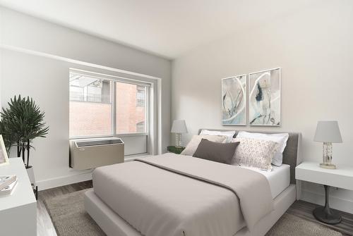Primary bedroom - 1204-345 Rue De La Gauchetière O., Montréal (Ville-Marie), QC - Indoor Photo Showing Bedroom