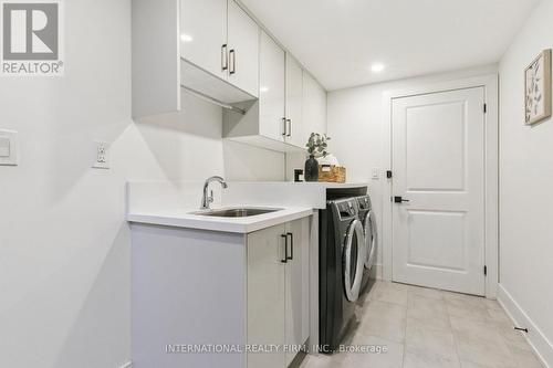 Basement - Laundry - 27 Treadgold Crescent, Toronto, ON - Indoor Photo Showing Laundry Room