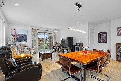 Intérieur - 103-910 Boul. Du Curé-Labelle, Blainville, QC - Indoor Photo Showing Living Room With Fireplace