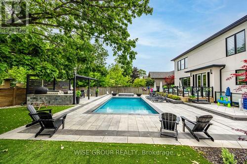 1322 Stanbury Road, Oakville, ON - Outdoor With In Ground Pool
