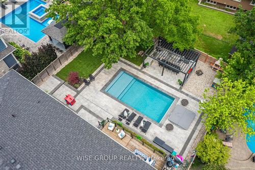 1322 Stanbury Road, Oakville, ON - Outdoor With In Ground Pool