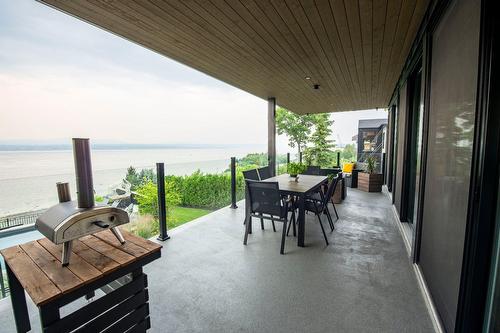 Balcon - 85 Rue St-Gilbert, Lévis (Desjardins), QC - Outdoor With Deck Patio Veranda With Exterior