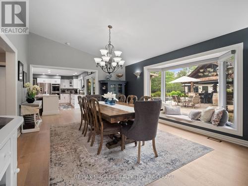 Main Floor Family Room - currently Diningroom - 2738 Moyer Street, Pelham (North Pelham), ON - Indoor Photo Showing Dining Room