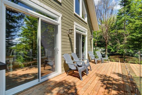 Patio - 230 Rue Du Sommet, Entrelacs, QC - Outdoor With Deck Patio Veranda With Exterior