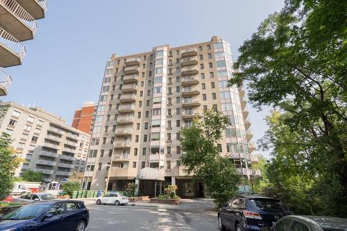 Frontage - 962-1077 Rue St-Mathieu, Montréal (Ville-Marie), QC - Outdoor With Balcony With Facade