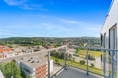 Balcony - 1005-60  - 70 Rue Wellington S., Sherbrooke (Les Nations), QC - Outdoor With Balcony With View
