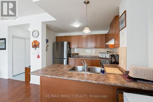 222 - 148 Third Street, Cobourg, ON - Indoor Photo Showing Kitchen With Double Sink