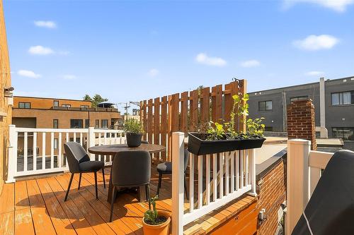 Terrasse - 6500  - 6502B Rue De Bordeaux, Montréal (Rosemont/La Petite-Patrie), QC - Outdoor With Exterior