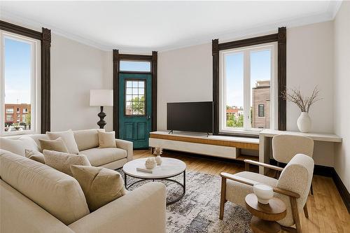 Salon - 6500  - 6502B Rue De Bordeaux, Montréal (Rosemont/La Petite-Patrie), QC - Indoor Photo Showing Living Room