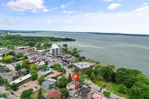 Aerial photo - 64A Rue St-Laurent, Beauharnois, QC - Outdoor With Body Of Water With View