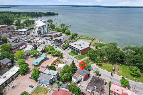 Aerial photo - 64A Rue St-Laurent, Beauharnois, QC - Outdoor With Body Of Water With View