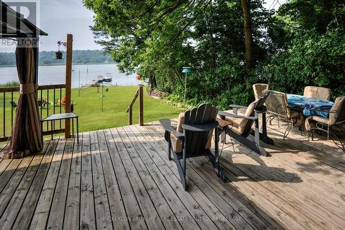 70 Kerry Point Road, Leeds And The Thousand Islands, ON - Outdoor With Body Of Water With Deck Patio Veranda