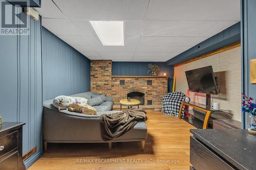 316 Fennell Avenue, Hamilton, ON - Indoor With Fireplace