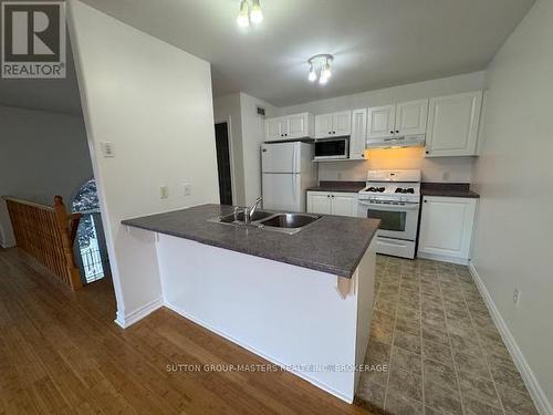 112 Briceland Street, Kingston (Rideau), ON - Indoor Photo Showing Kitchen With Double Sink