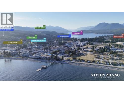 5875 Reef Road, Sechelt, BC - Outdoor With Body Of Water With View