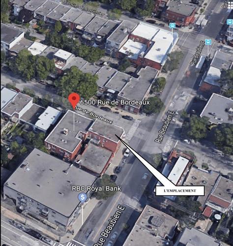 Photo aérienne - 6500M  - 6502M Rue De Bordeaux, Montréal (Rosemont/La Petite-Patrie), QC 