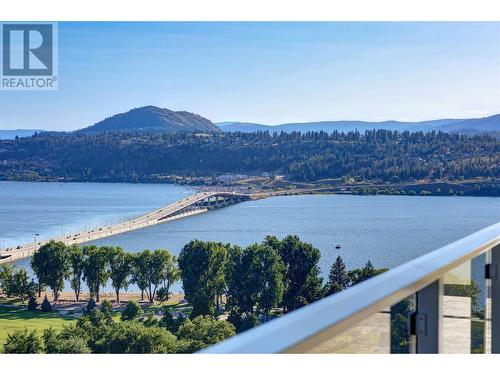 238 Leon Avenue Unit# 2207, Kelowna, BC - Outdoor With Body Of Water With View