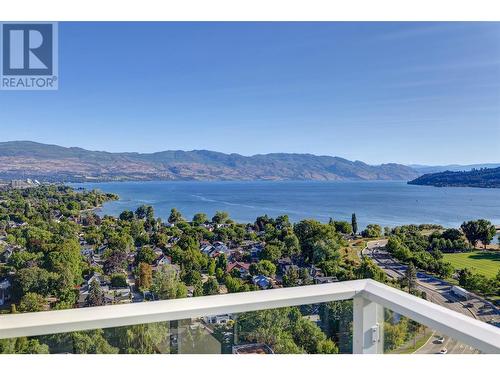 238 Leon Avenue Unit# 2207, Kelowna, BC - Outdoor With Body Of Water With View