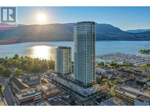 238 Leon Avenue Unit# 2207, Kelowna, BC - Outdoor With Body Of Water With View