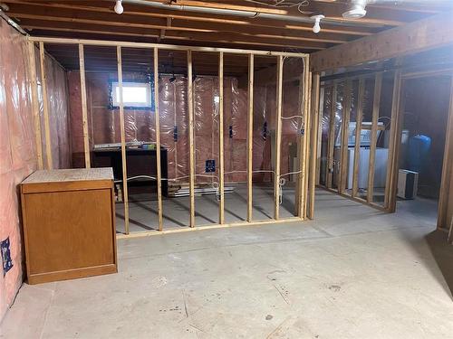 25 Machray Avenue W, Crystal City, MB - Indoor Photo Showing Basement