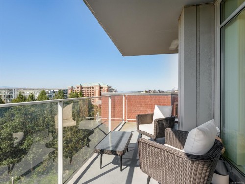 206-100 Saghalie Rd, Victoria, BC - Outdoor With Balcony With View With Exterior