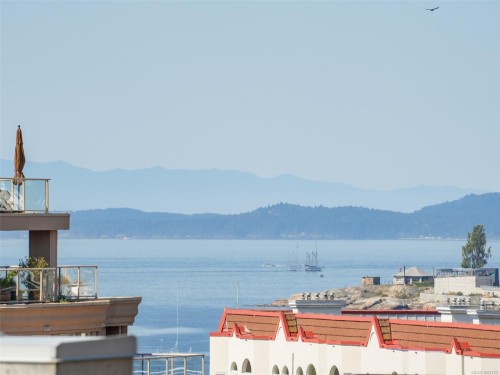 206-100 Saghalie Rd, Victoria, BC - Outdoor With Body Of Water With Balcony With View