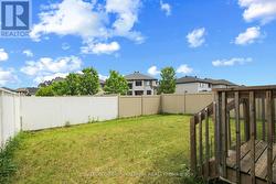 Fully fenced backyard for privacy and safety - 