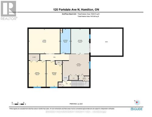 Floor Plan - 120 Parkdale Avenue N, Hamilton, ON 