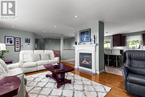 162 Tuckers Hill Road, Portugal Cove/St. Philips, NL - Indoor Photo Showing Living Room With Fireplace