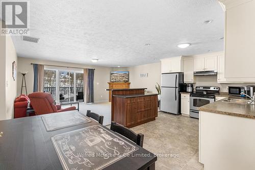 406 - 125 William Street N, Brockton, ON - Indoor Photo Showing Kitchen With Double Sink