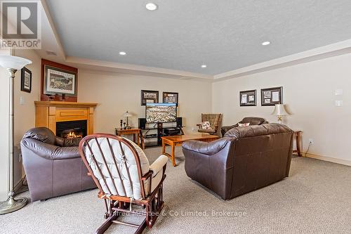 406 - 125 William Street N, Brockton, ON - Indoor With Fireplace