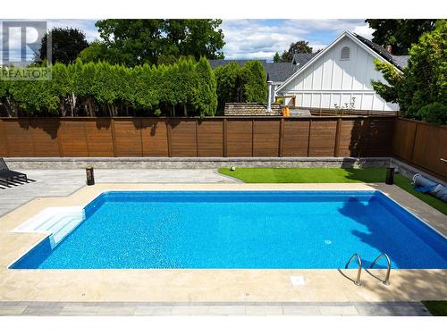 4265 Lakeshore Road, Kelowna, BC - Outdoor With In Ground Pool With Backyard