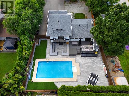 4265 Lakeshore Road, Kelowna, BC - Outdoor With In Ground Pool With Deck Patio Veranda