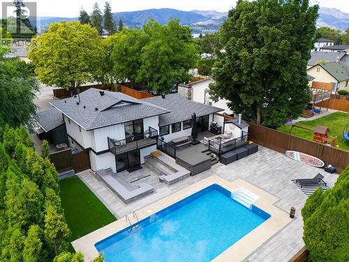4265 Lakeshore Road, Kelowna, BC - Outdoor With In Ground Pool With Deck Patio Veranda