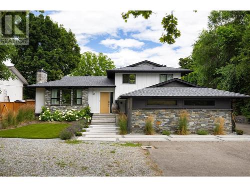 4265 Lakeshore Road, Kelowna, BC - Outdoor With Facade