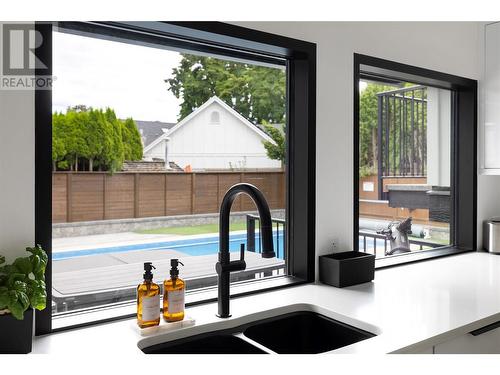 4265 Lakeshore Road, Kelowna, BC - Indoor Photo Showing Kitchen With Double Sink