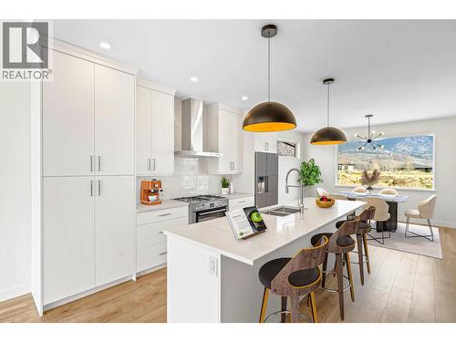*Digital Rendering - 265 Rue Cheval Noir, Kamloops, BC - Indoor Photo Showing Kitchen With Double Sink With Upgraded Kitchen