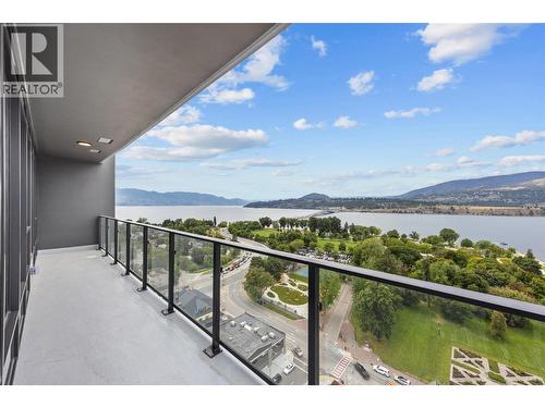 238 Leon Avenue Unit# 1808, Kelowna, BC - Outdoor With Body Of Water With View With Exterior