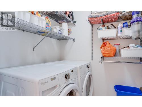933 Mt Robson Place Unit# 3, Vernon, BC - Indoor Photo Showing Laundry Room