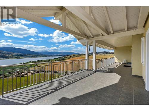 Balcony off master bedroom suite - 202 Stepping Stones Crescent, Spallumcheen, BC 
