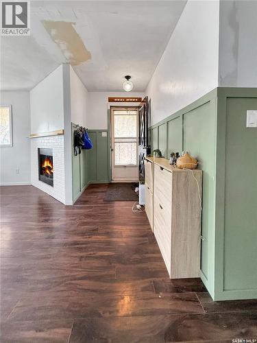 204 Allan Avenue, Saltcoats, SK - Indoor With Fireplace