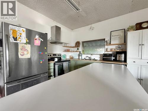 204 Allan Avenue, Saltcoats, SK - Indoor Photo Showing Kitchen With Double Sink