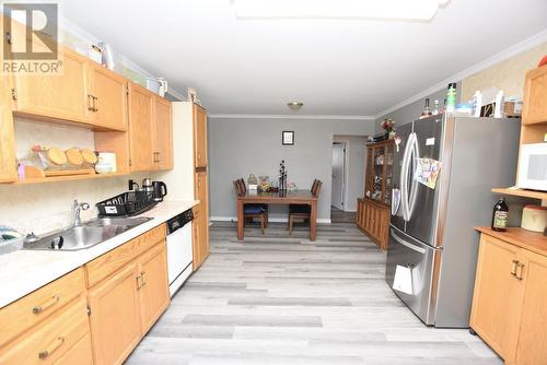 13 Ash St, Blind River, ON - Indoor Photo Showing Kitchen With Double Sink