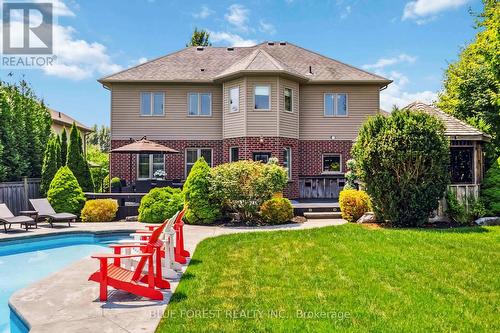 139 Prince Street, Middlesex Centre (Komoka), ON - Outdoor With In Ground Pool With Deck Patio Veranda