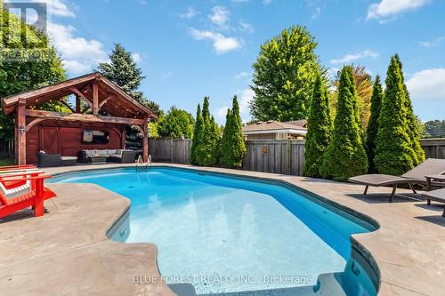 139 Prince Street, Middlesex Centre (Komoka), ON - Outdoor With In Ground Pool With Deck Patio Veranda With Backyard