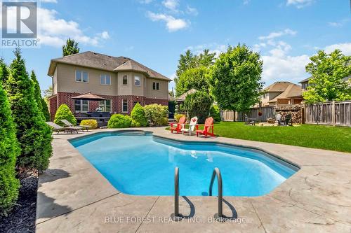 139 Prince Street, Middlesex Centre (Komoka), ON - Outdoor With In Ground Pool With Deck Patio Veranda With Backyard