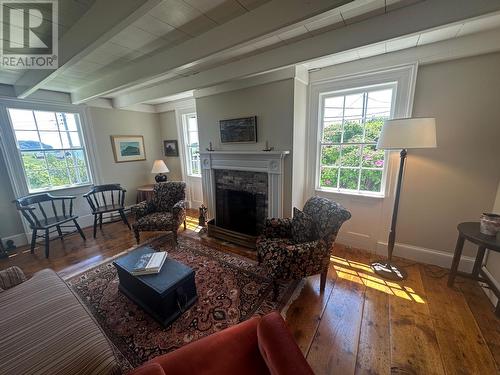 19 West Street, Trinity, NL - Indoor Photo Showing Living Room With Fireplace