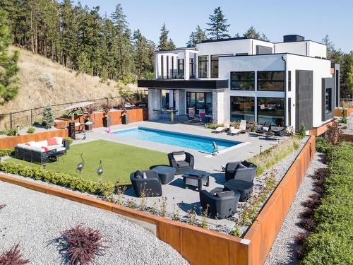 722 Highpointe Place, Kelowna, BC - Outdoor With In Ground Pool
