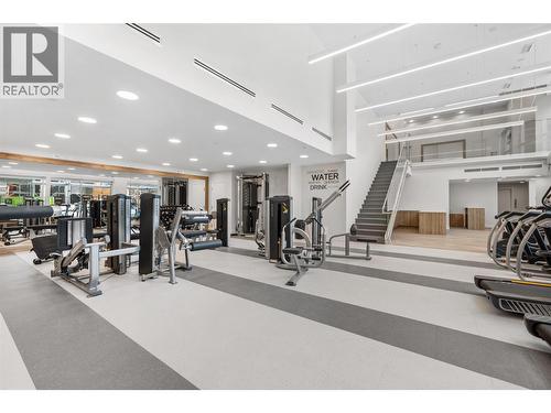 3699 Capozzi Road Unit# Ph3, Kelowna, BC - Indoor Photo Showing Gym Room